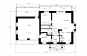 Проект индивидуального одноэтажного жилого дома с мансардой и гаражом Rg4010 План2